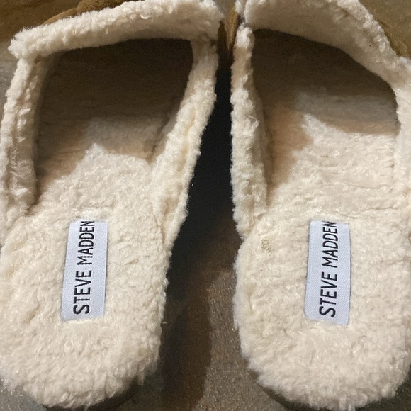 Steve Madden Chart Suede Knot Detail Flat Mules sz 9 - Picture 9 of 10